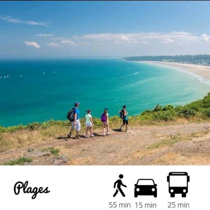 Апартаменты Le Paris-Brest - Faites Une Pause Sur Votre Trajet Сен-Бриё Экстерьер фото